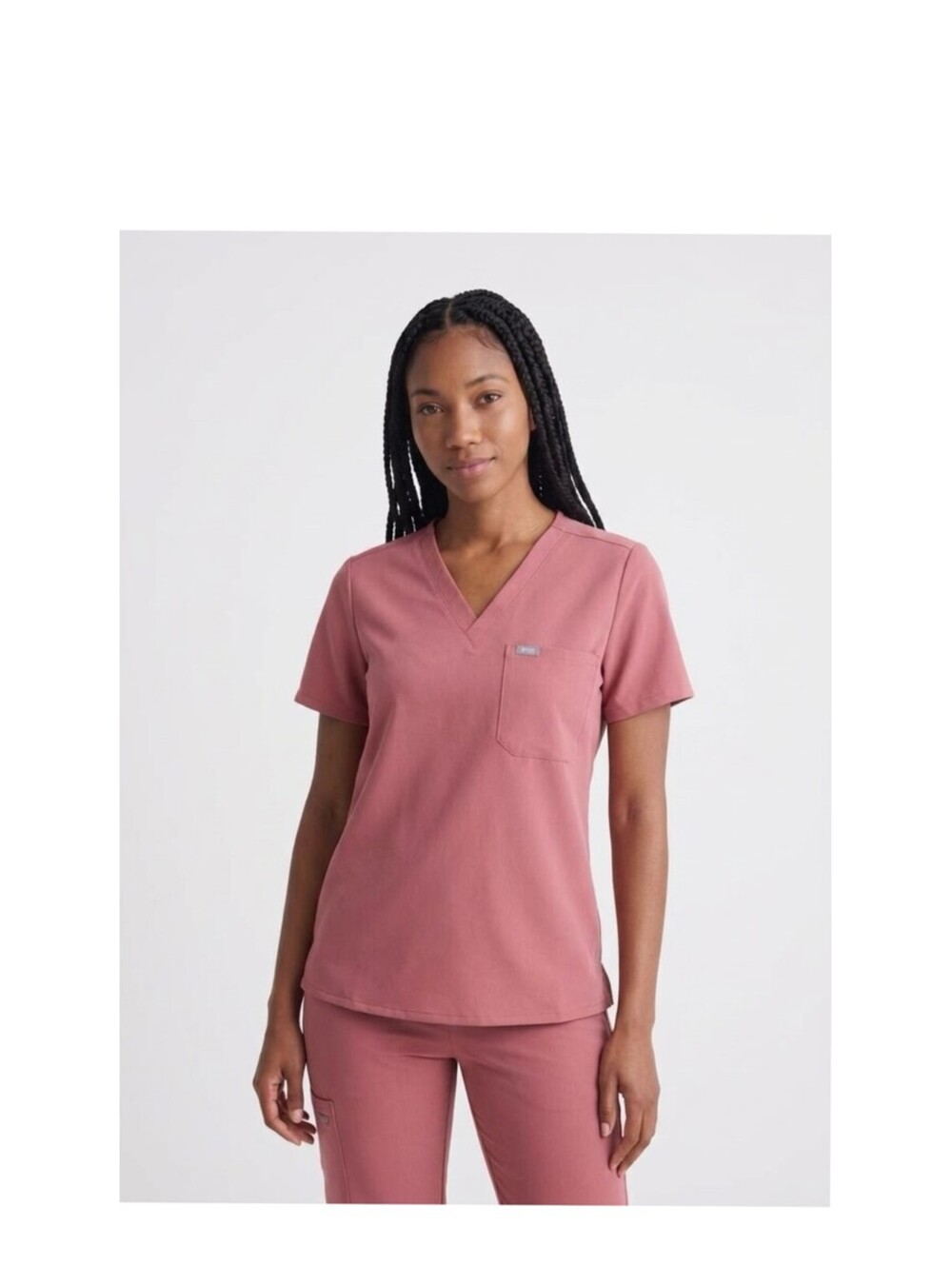 Figs W Catarina Quartz BCA Edition One Pocket Scrub Top Color Size XLarge
